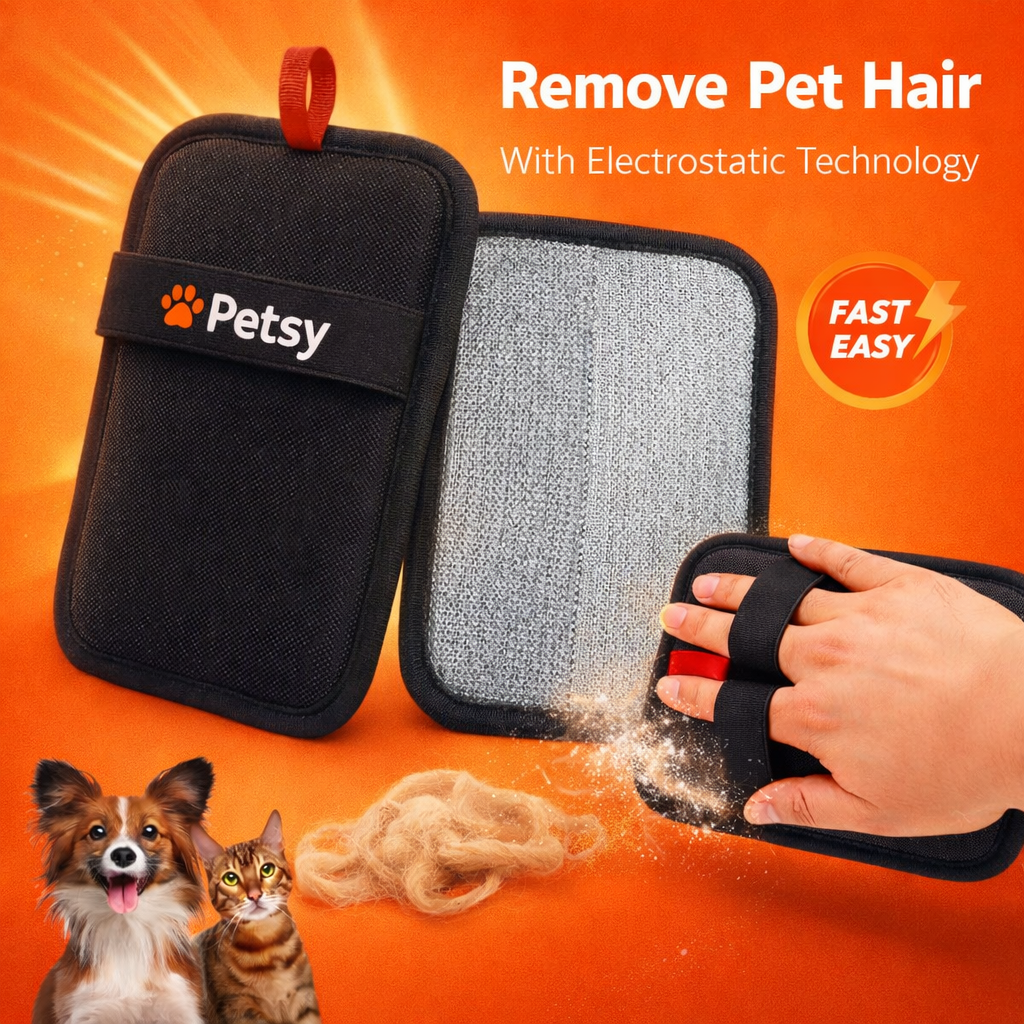 Nya Petsy Hår Pälsborttagare För Husdjur – Borste och Verktyg för Hundar & Katter