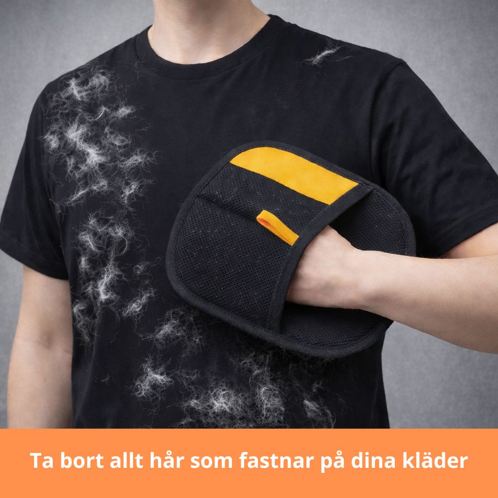 Petsy Pälsborttagnings Handske – För borttagning av hund- och katthår